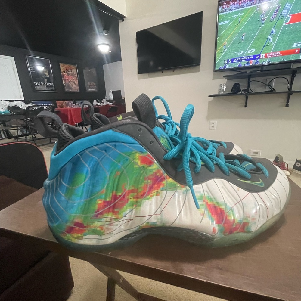 Better Hurry! Size 12 1/2 Nike Air Foamposite One PRM Weatherman $125 no box